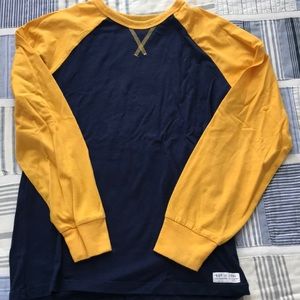 Gap Yellow and blue sweater